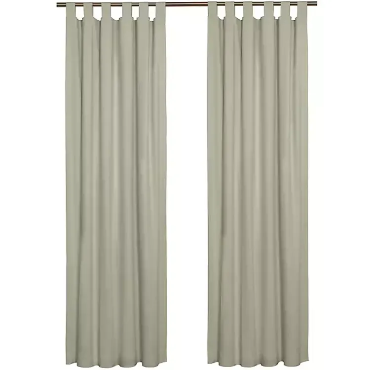 Curtains & Drapes-Kirklands Home Sage Weathermate Blackout Curtain Panel, 63 in. Green