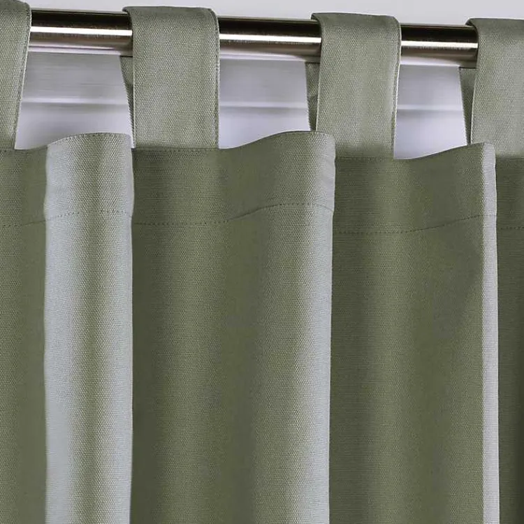 Curtains & Drapes-Kirklands Home Sage Weathermate Blackout Curtain Panel, 84 in. Green