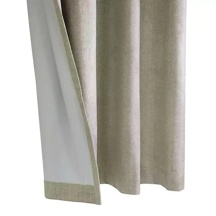 Curtains & Drapes-Kirklands Home Taupe Paris Velvet Blackout Curtain Panel, 108 in. Tan