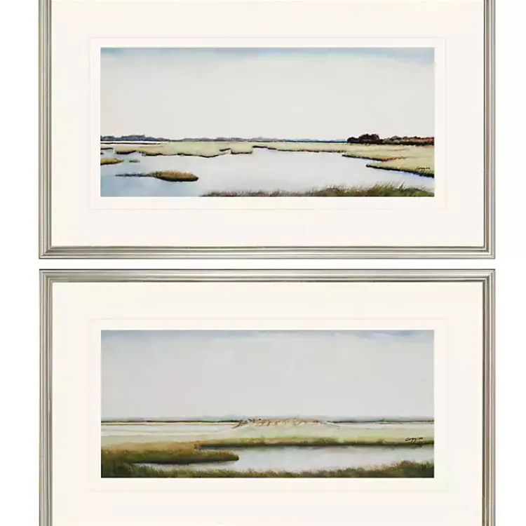 Framed Art-Kirklands Home Marshlands I Framed Art Prints, Set of 2