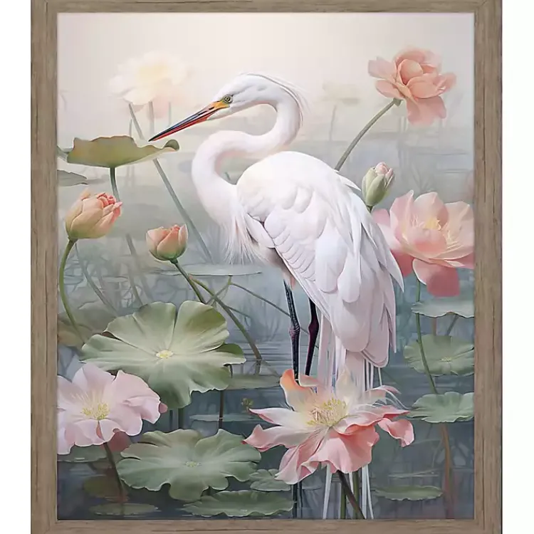 Framed Art-Kirklands Home Elegant Plumage Framed Art Print