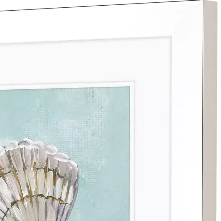 Framed Art-Kirklands Home Ocean Seashells II Framed Art Prints, Set of 2