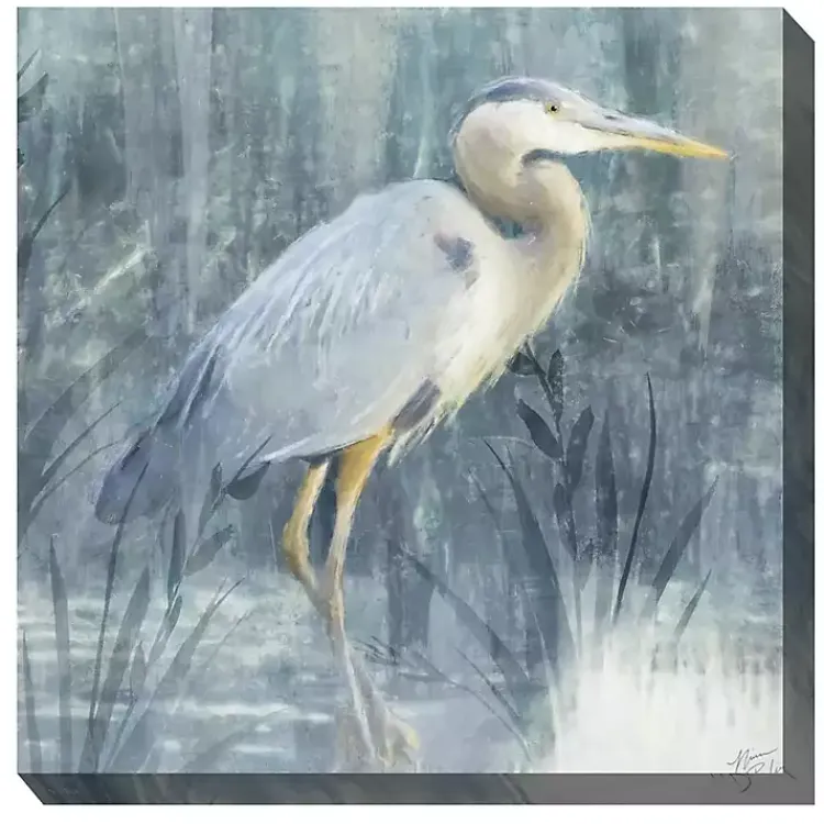 Outdoor Wall Decor-Kirklands Home Shadowy Marsh Outdoor Canvas Art Print