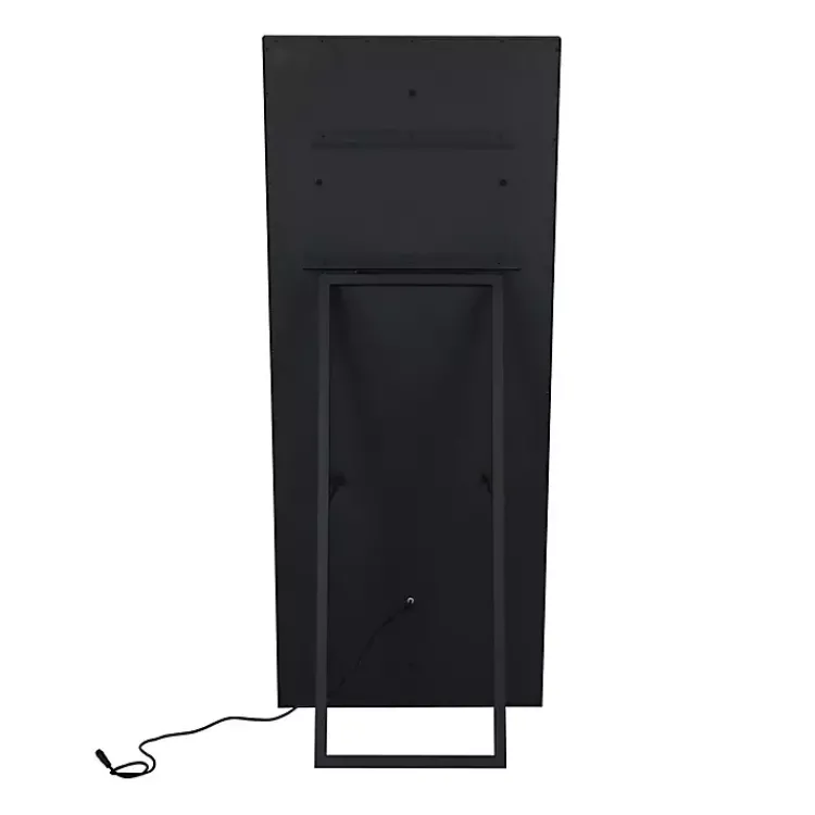 Full Length & Floor Mirrors-Kirklands Home Montauk LED Full Length Mirror Gold