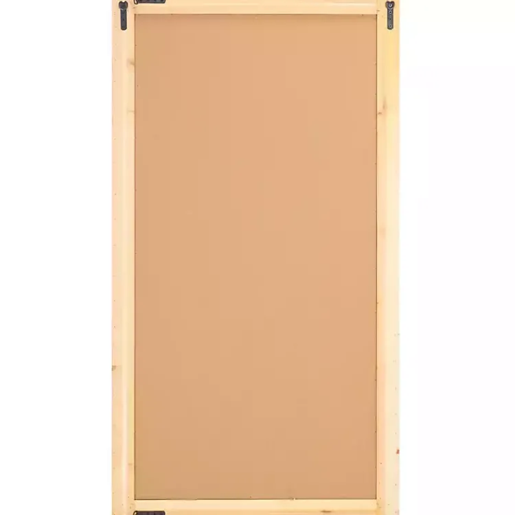 Decorative Mirrors-Kirklands Home Natural Textured Zoelle Wall Mirror Tan