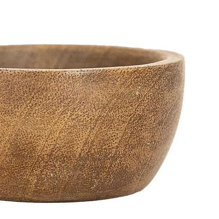 Kitchen Accessories-Kirklands Home Natural Wood Pinch Bowls, Set of 3 Brown