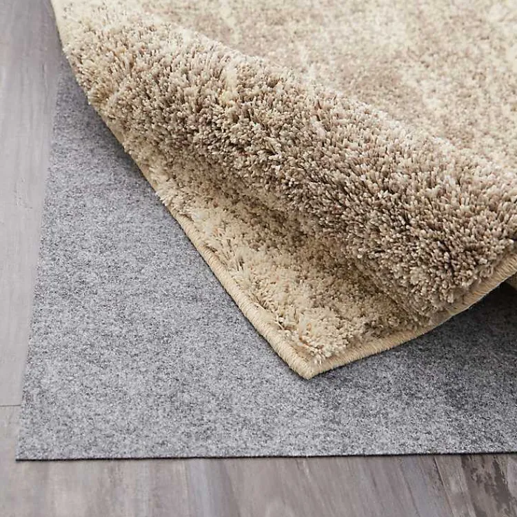 Area Rugs-Kirklands Home Dual Surface Non-Slip Rug Pad, 5x8 Gray