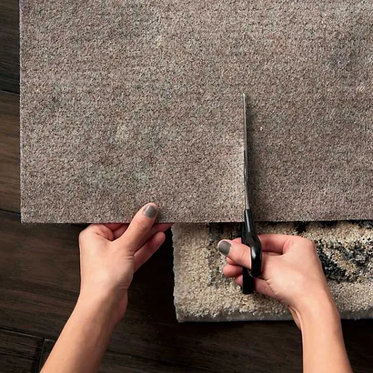 Area Rugs-Kirklands Home Reversible Non-Slip Rug Pad, 3x5 Gray