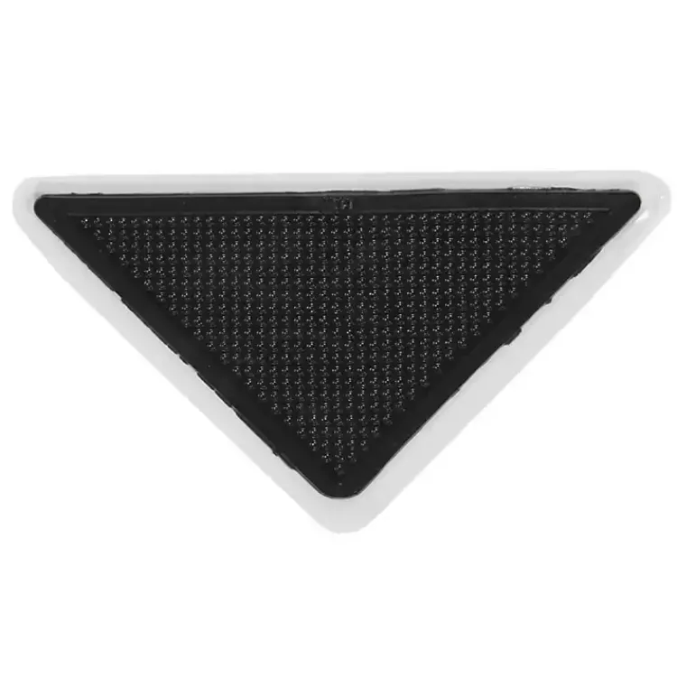 Area Rugs-Kirklands Home Triangle Rug Grippers, Set of 8 Black