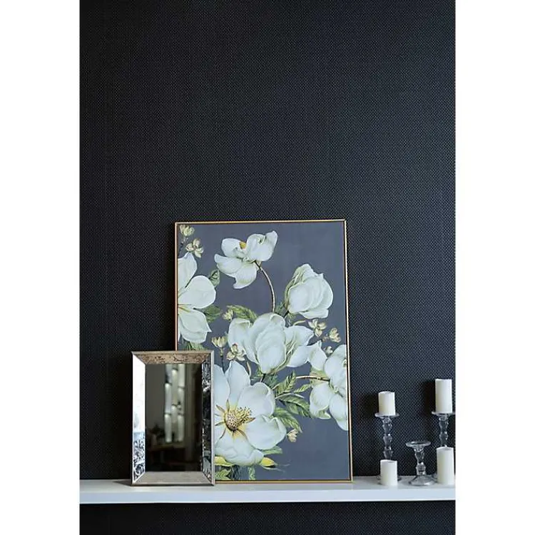 Decorative Mirrors-Kirklands Home Gold Weathered Frame Wall Mirror, 9x12