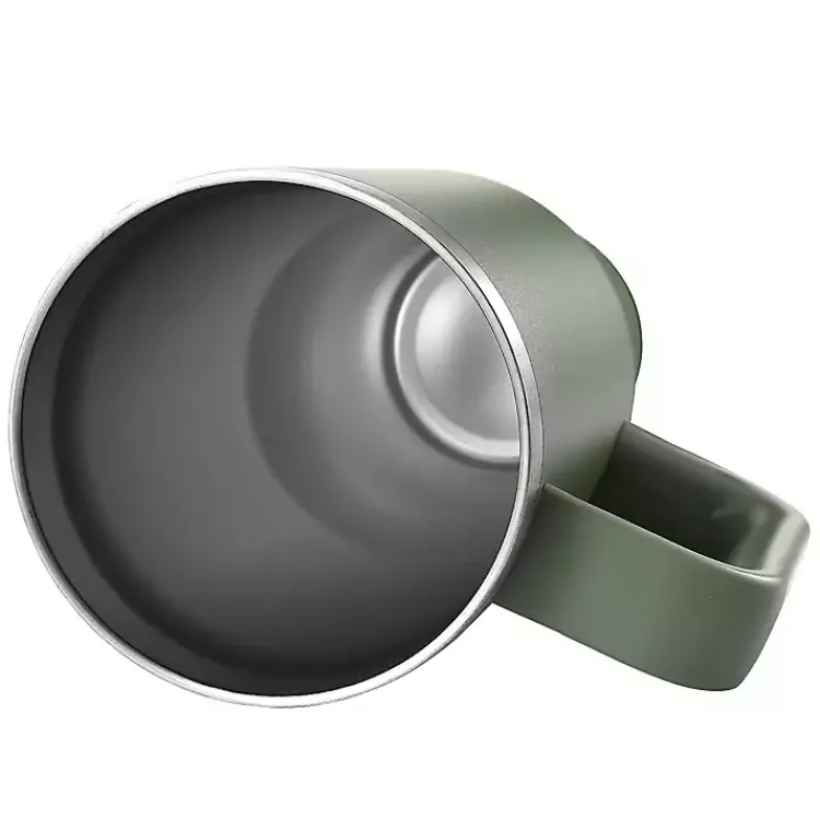 Glassware & Drinkware-Kirklands Home Sage 40 oz. Insulated Travel Tumbler Green