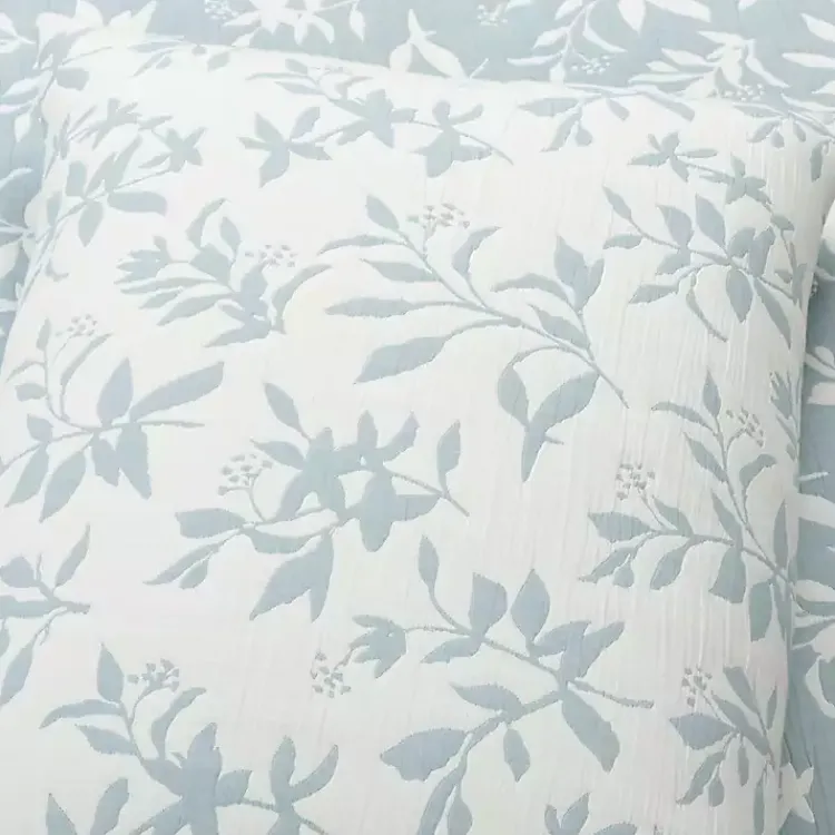 Quilts-Kirklands Home Blue Floral Reversible 3-pc. King Quilt Set
