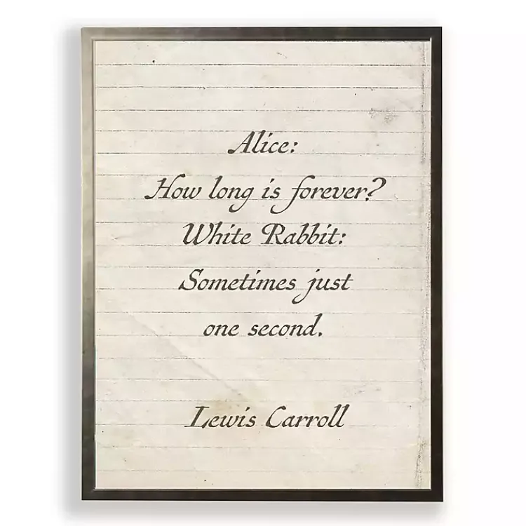 Wall Quotes & Signs-Kirklands Home How Long is Forever Wall Plaque White