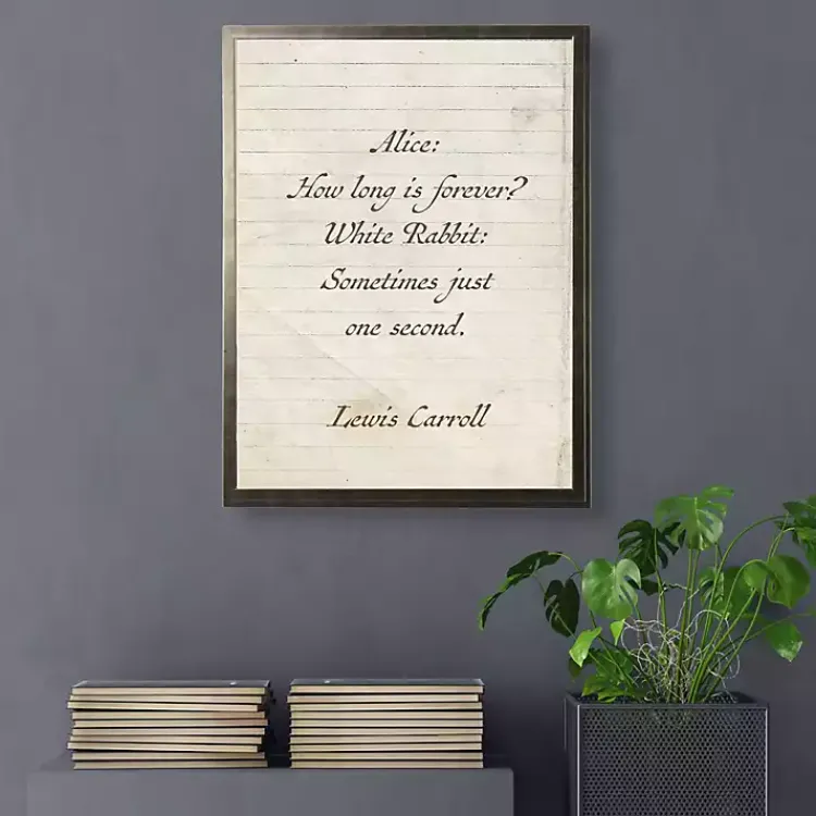 Wall Quotes & Signs-Kirklands Home How Long is Forever Wall Plaque White