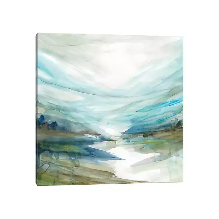 Canvas Art-Kirklands Home Soft River Reflection Canvas Art Print Multi