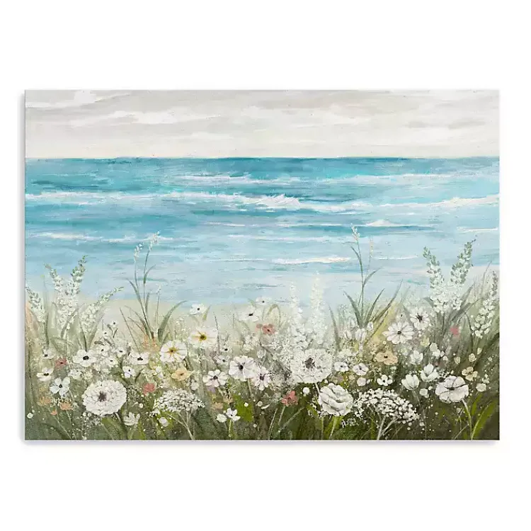 Canvas Art-Kirklands Home Floral Coast Canvas Art Print, 40x30 in.