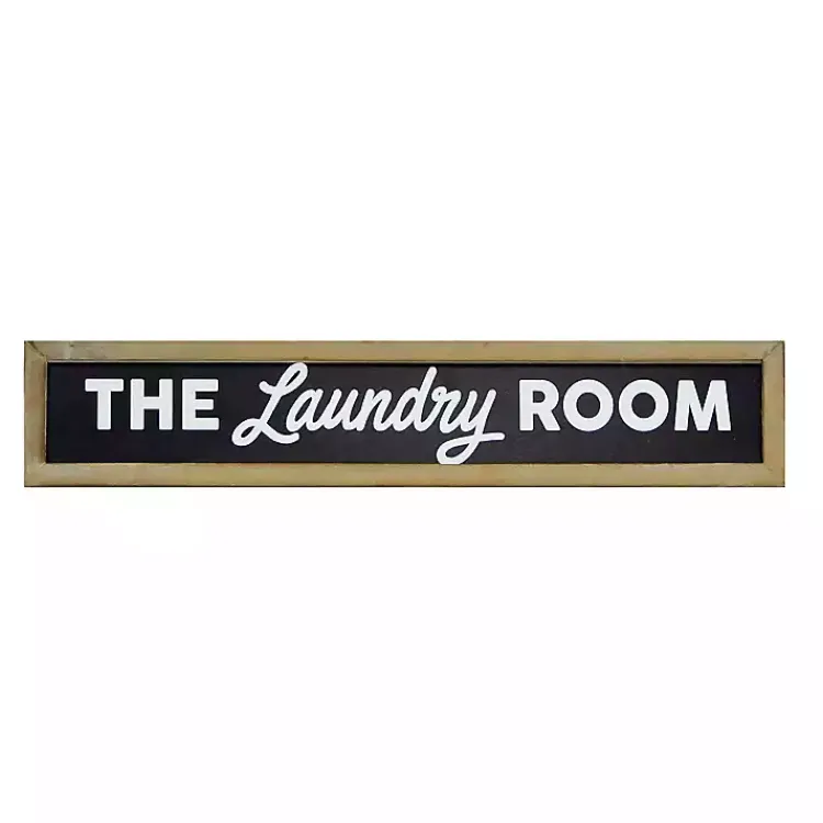 Wall Quotes & Signs-Kirklands Home The Laundry Room Framed Wall Sign