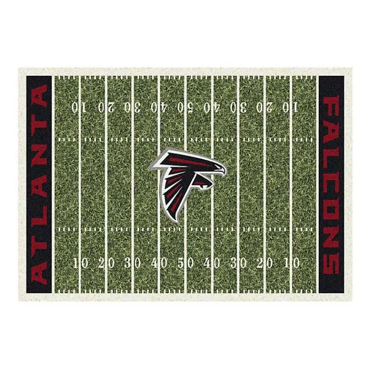 Area Rugs-Kirklands Home Atlanta Falcons Home Field Area Rug, 6x8