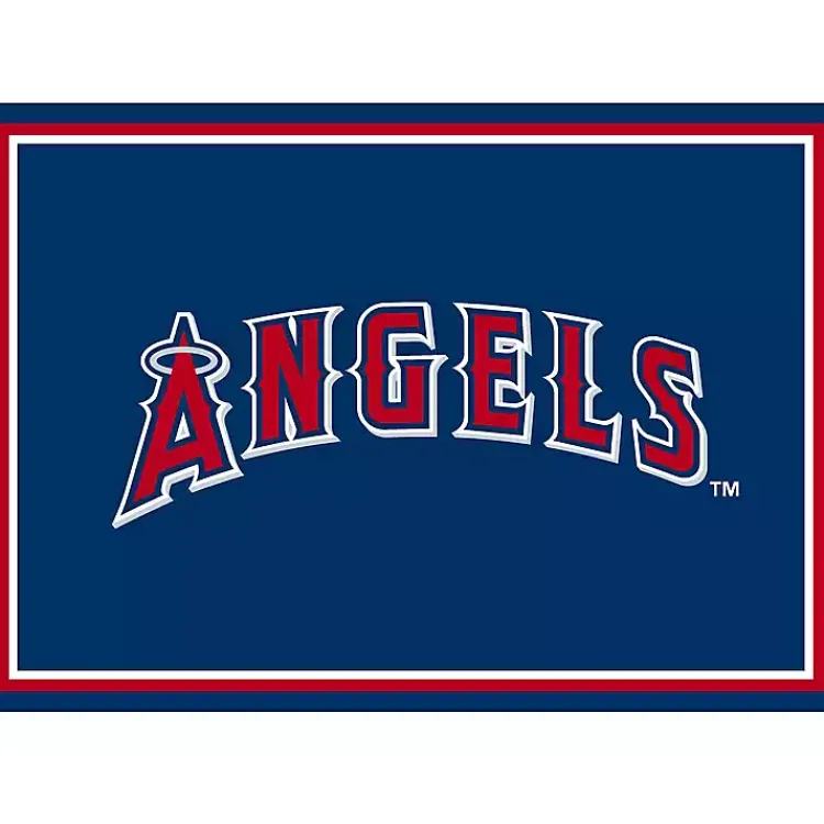 Area Rugs-Kirklands Home Anaheim Angels Spirit Rug, 3x4