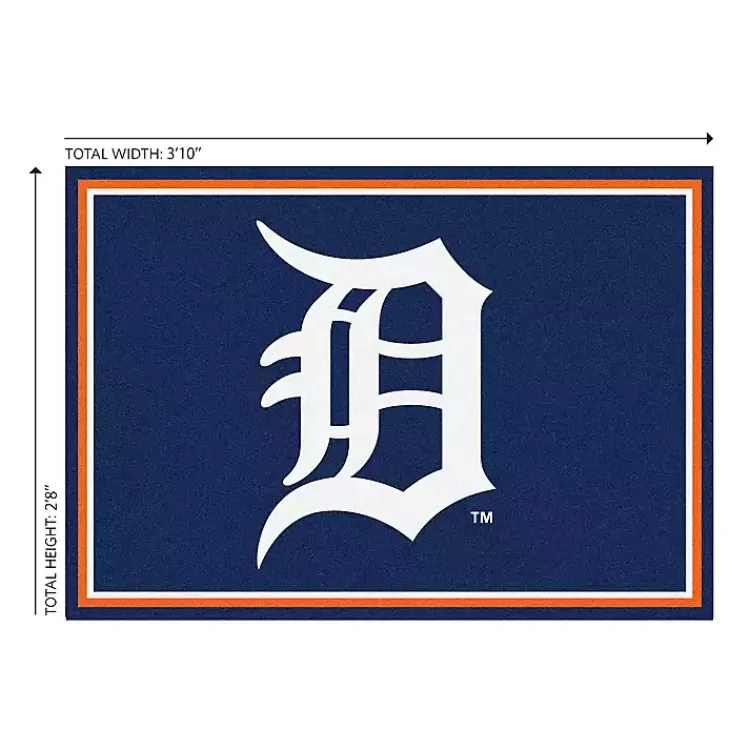 Area Rugs-Kirklands Home Detroit Tigers Spirit Rug, 3x4