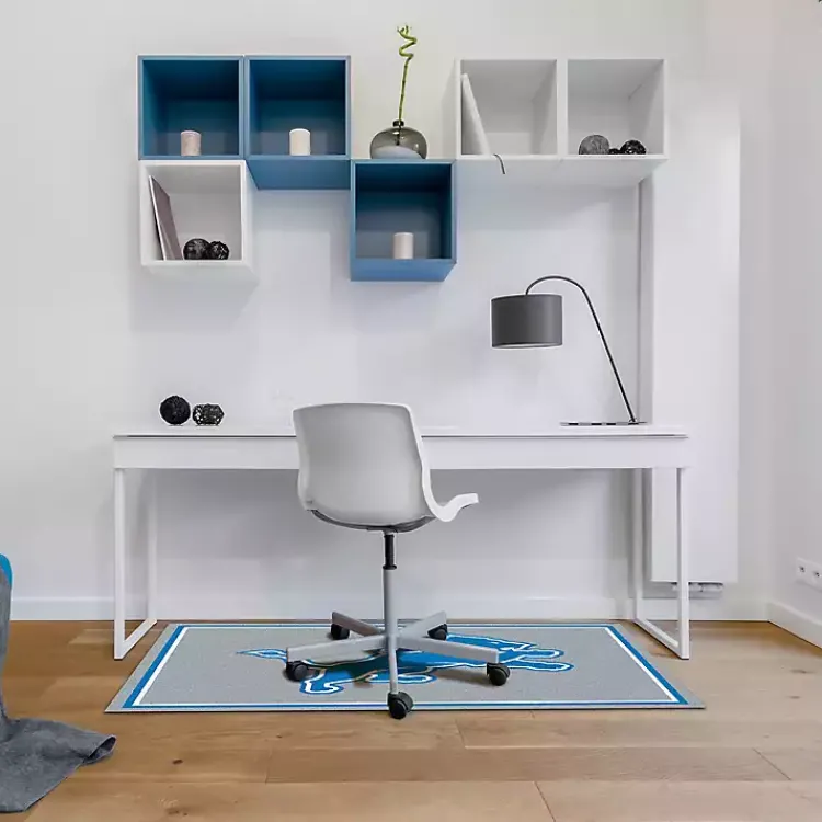 Area Rugs-Kirklands Home Detroit Lions Area Rug, 3x4