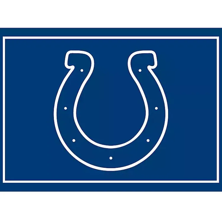 Area Rugs-Kirklands Home Indianapolis Colts Area Rug, 3x4 Blue