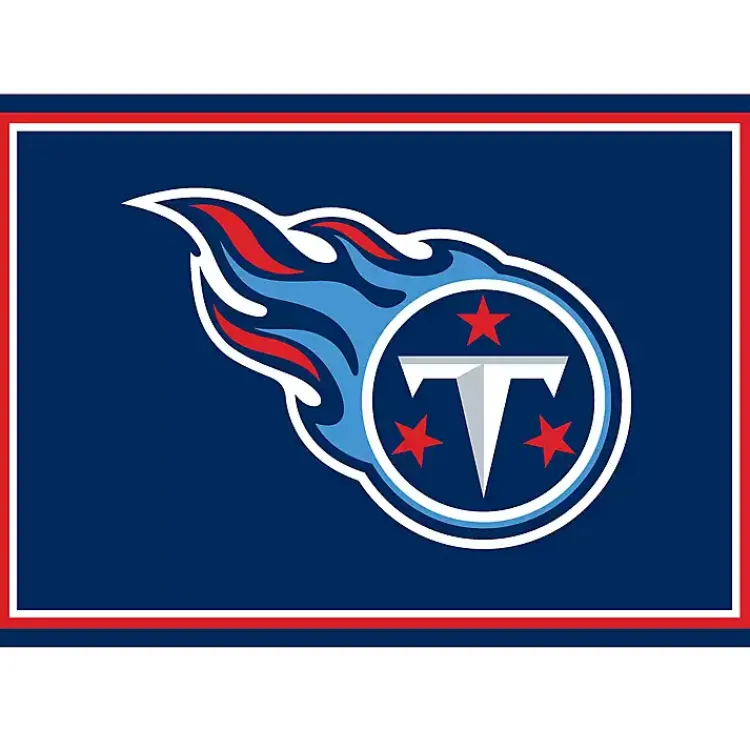 Area Rugs-Kirklands Home Tennessee Titans Area Rug, 3x4 Blue