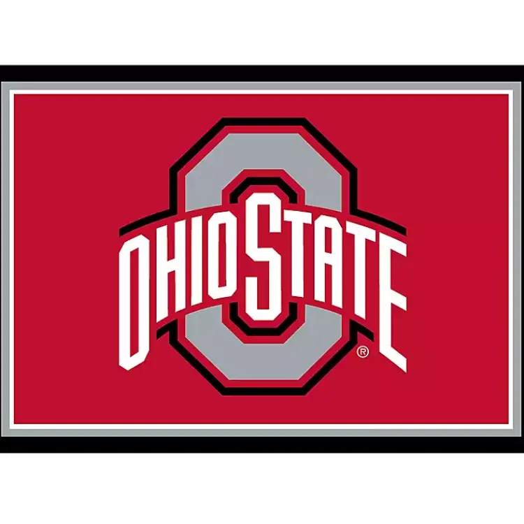 Area Rugs-Kirklands Home Ohio State University Area Rug, 3x4