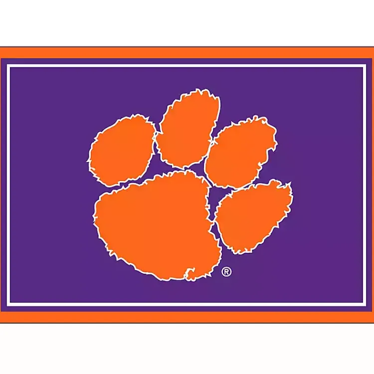 Area Rugs-Kirklands Home Clemson University Area Rug, 3x4