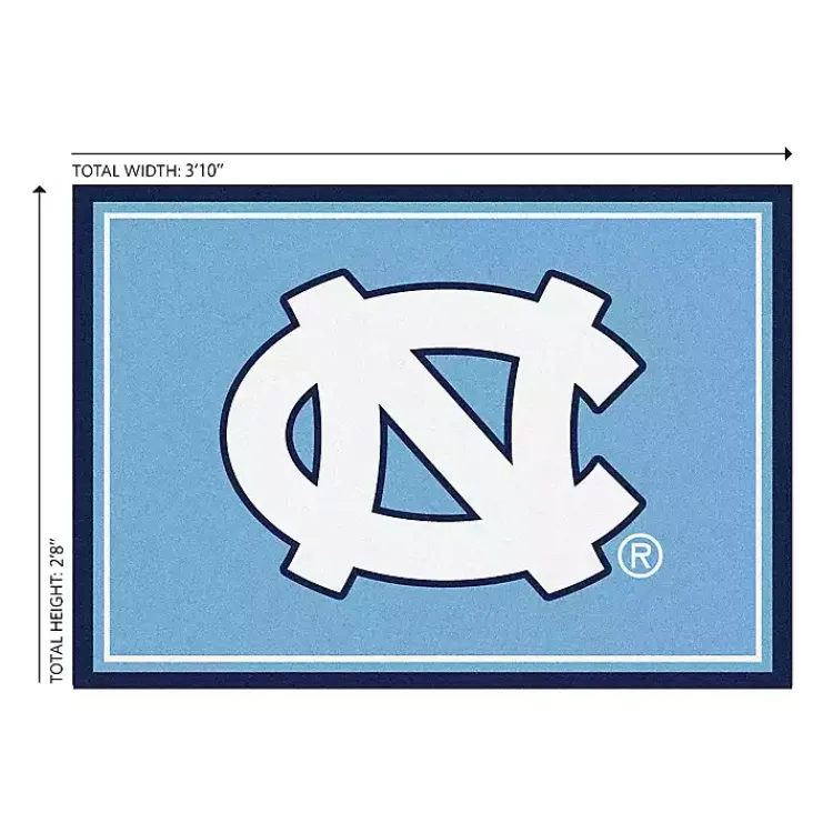 Area Rugs-Kirklands Home University of North Carolina Area Rug, 3x4 Blue