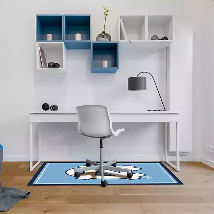 Area Rugs-Kirklands Home University of North Carolina Area Rug, 3x4 Blue