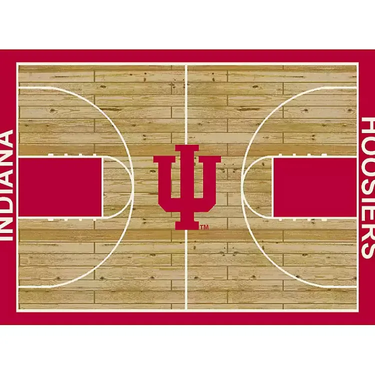 Area Rugs-Kirklands Home Indiana University Courtside Area Rug, 4x6