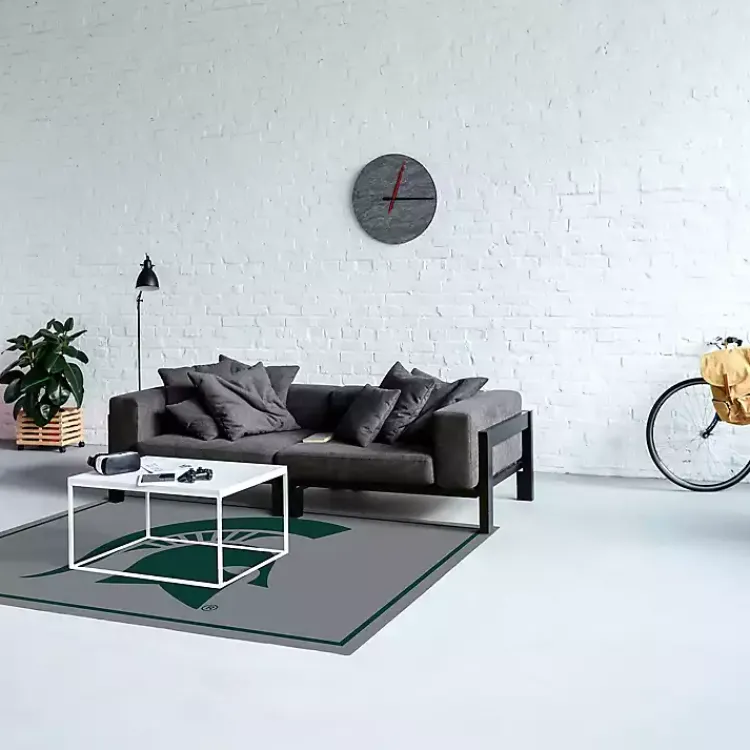 Area Rugs-Kirklands Home Michigan State Area Rug, 4x6