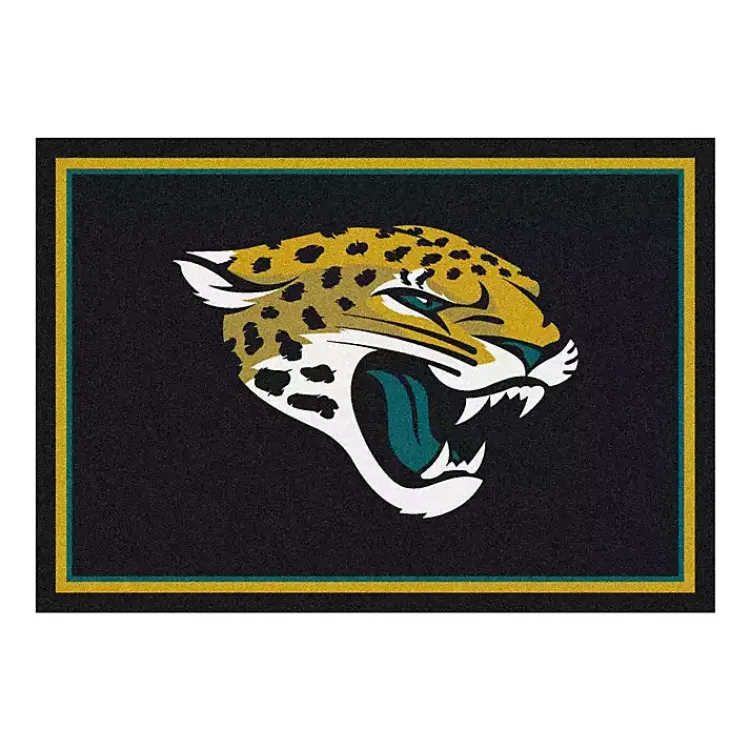 Area Rugs-Kirklands Home Jacksonville Jaguars Area Rug, 4x6
