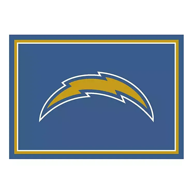 Area Rugs-Kirklands Home Los Angeles Chargers Area Rug, 4x6