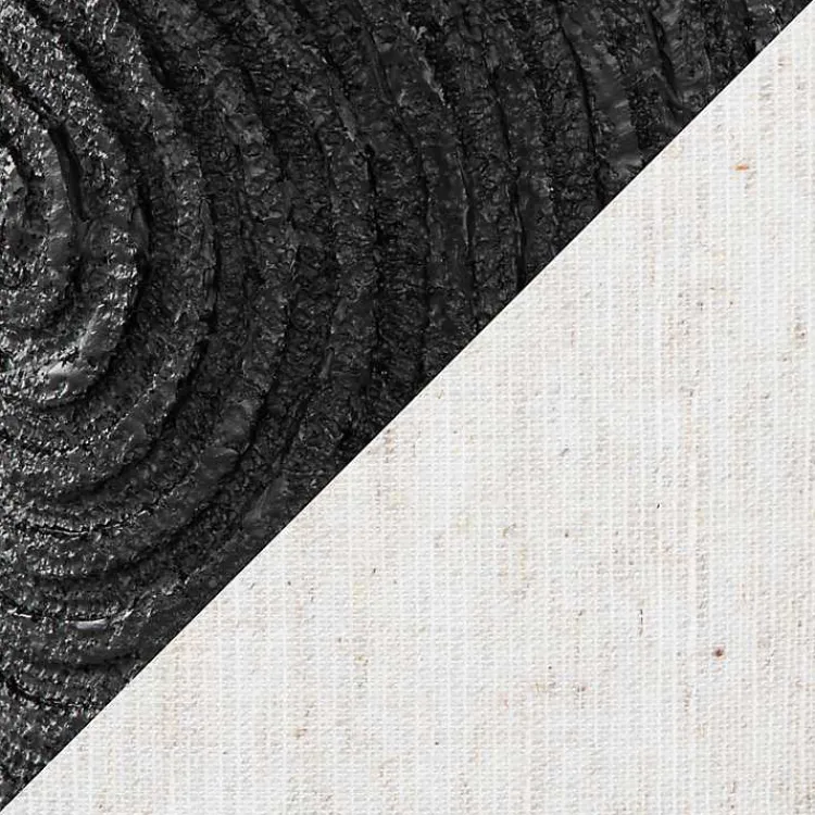 Table Lamps-Kirklands Home Matte Black Tapered Kona Table Lamps, Set of 2 Tan