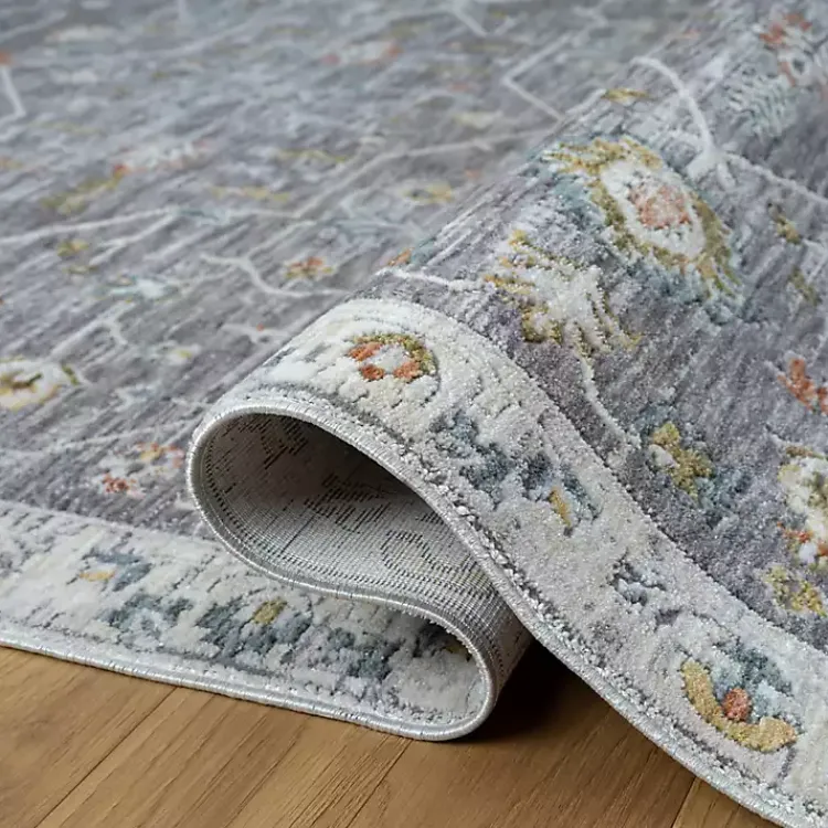 Area Rugs-Kirklands Home Gray Ivory Accent Rug, 2x3