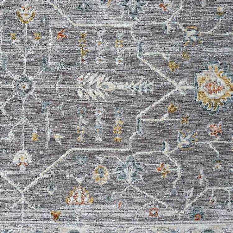 Area Rugs-Kirklands Home Gray Ivory Area Rug, 5x8