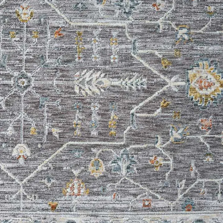 Area Rugs-Kirklands Home Gray Ivory Area Rug, 7x9