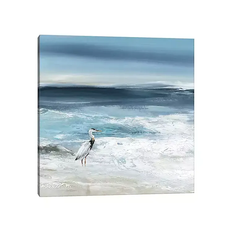 Canvas Art-Kirklands Home Tidal Sea Bird Canvas Art Print