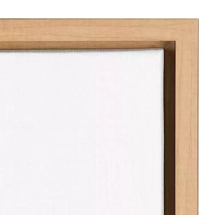 Canvas Art-Kirklands Home Cattail Abstract Framed Canvas Art Print