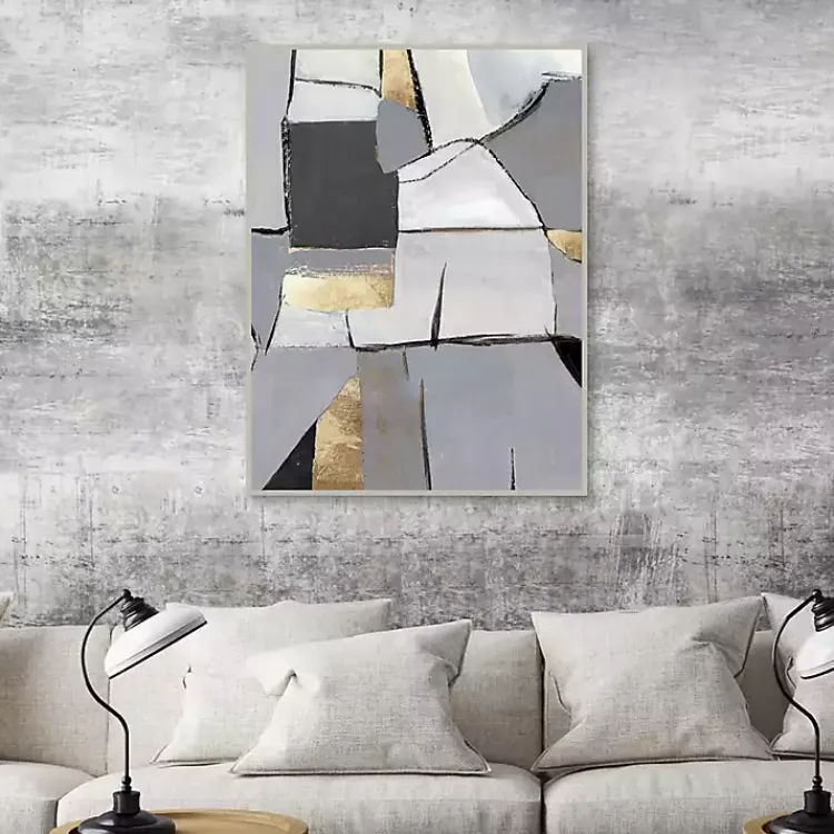 Canvas Art-Kirklands Home Metropolitan Impressions Framed Canvas Art Print