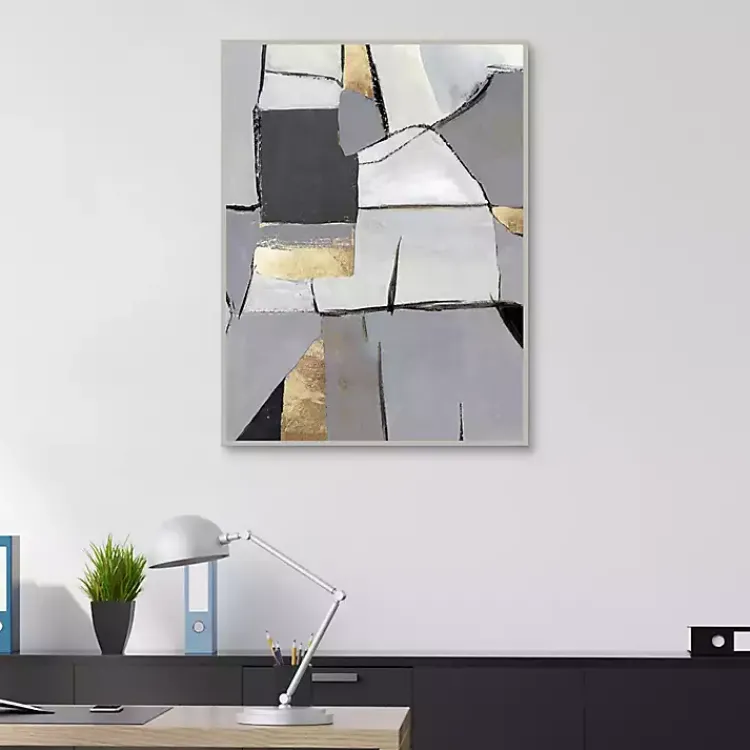 Canvas Art-Kirklands Home Metropolitan Impressions Framed Canvas Art Print