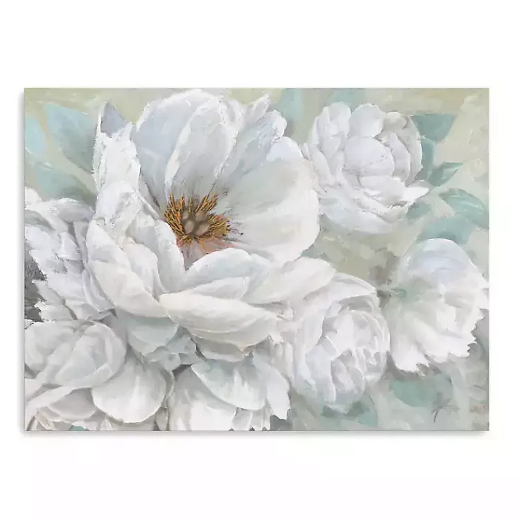 Canvas Art-Kirklands Home Blooming Bouquet Canvas Art Print White