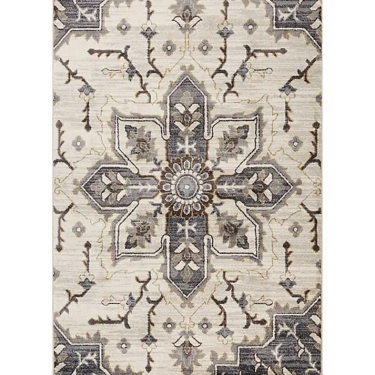 Area Rugs-Kirklands Home Jordan Eva Medallion Area Rug, 7x10