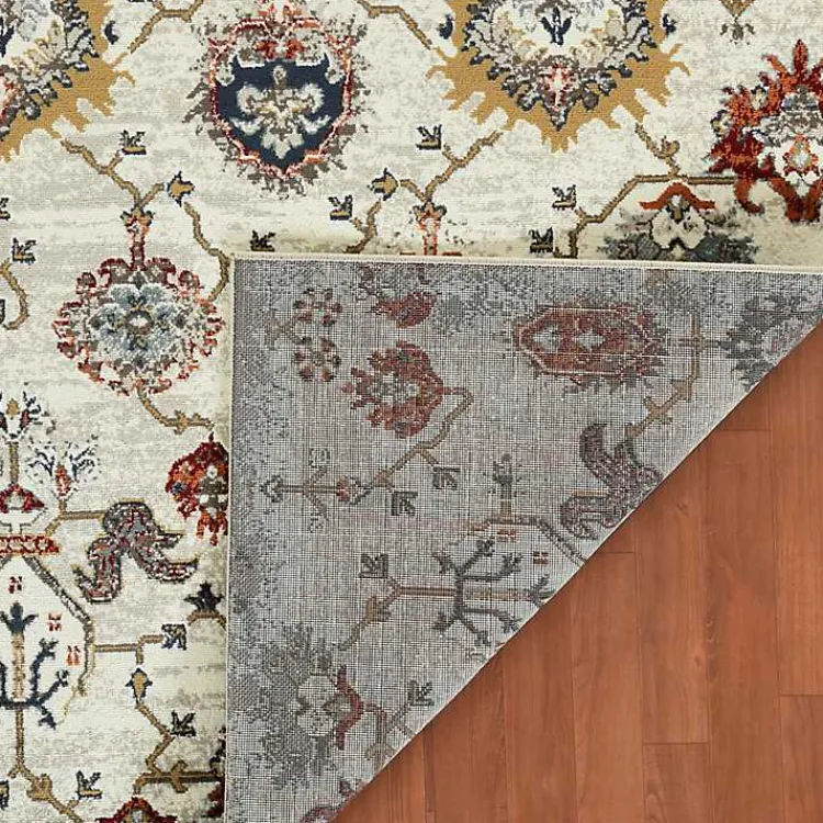 Area Rugs-Kirklands Home Elina Beige Area Rug, 5x7 Tan