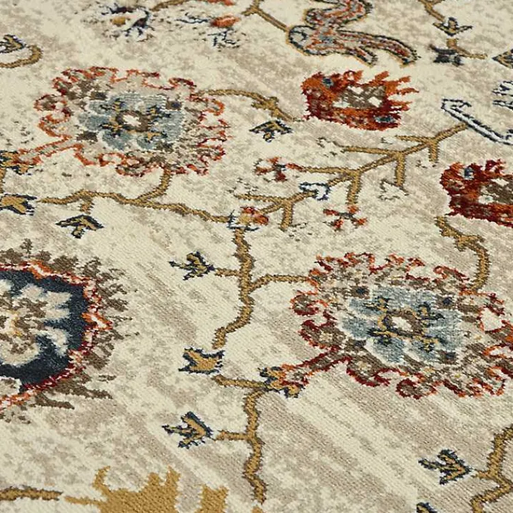 Area Rugs-Kirklands Home Elina Beige Area Rug, 5x7 Tan