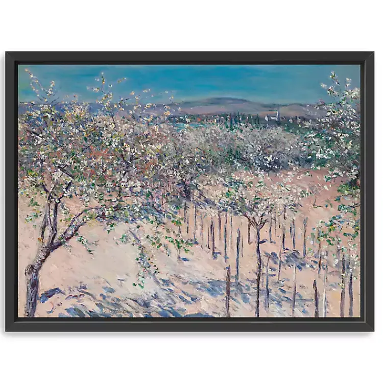 Canvas Art-Kirklands Home Apple Orchard in Bloom Canvas Art Print, 26x20 in.