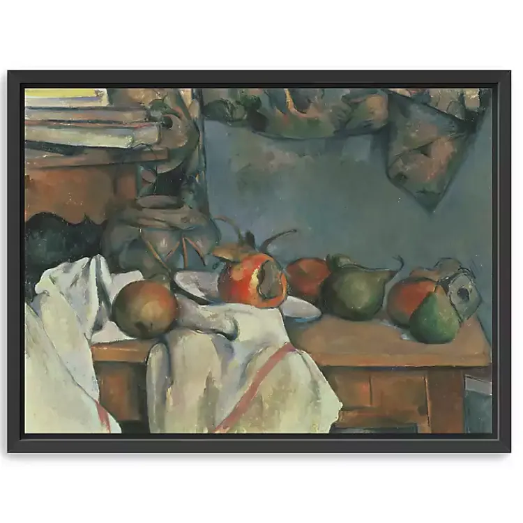 Canvas Art-Kirklands Home Ginger Pot and Pomegranate Canvas Print, 42x32 in. Multi