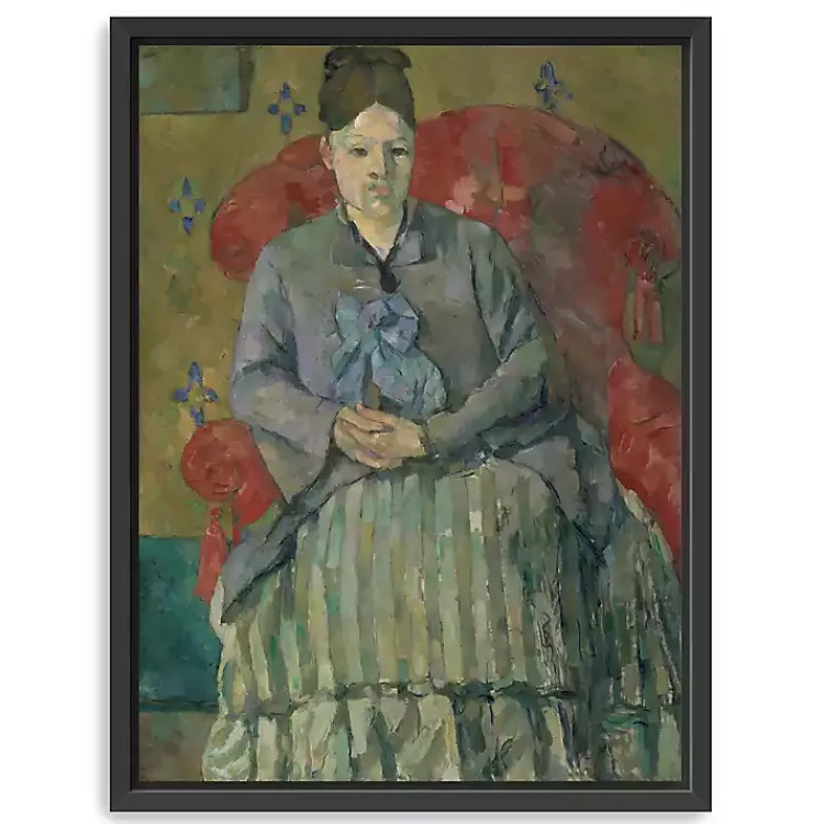 Canvas Art-Kirklands Home Madame Cezanne Framed Canvas Art Print